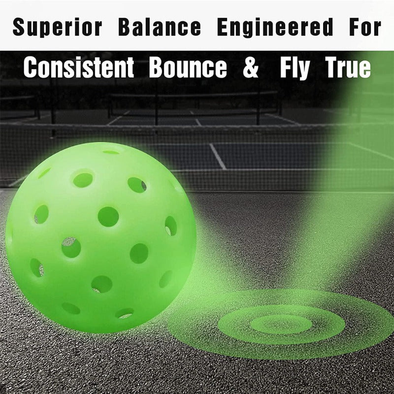 40 Hole 74MM Durable 26g Pickleball Balls With Excellent Bounce
