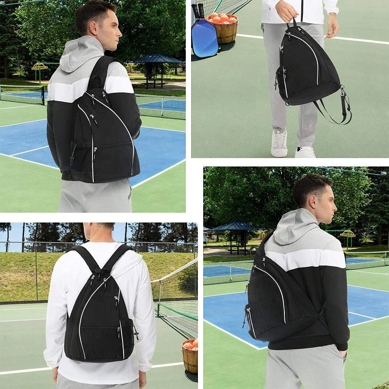 Adjustable Waterproof Pickleball Backpack Pickleball Bag