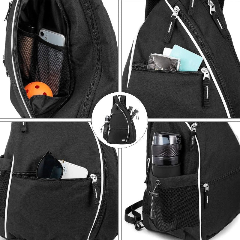 Adjustable Waterproof Pickleball Backpack Pickleball Bag