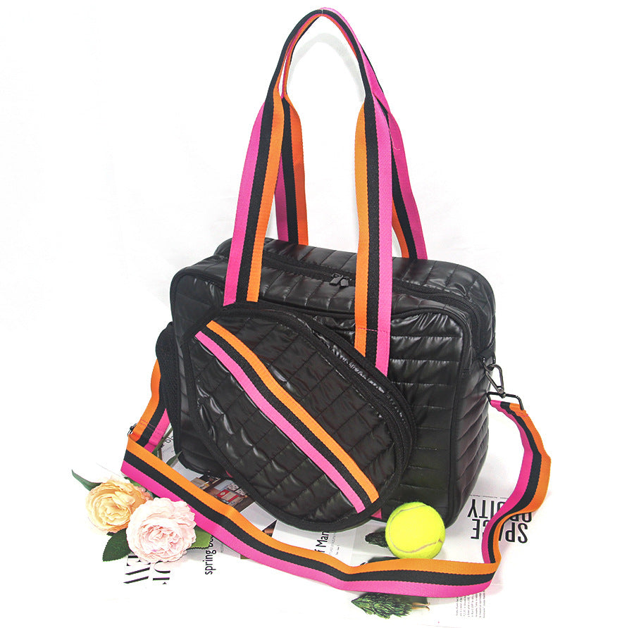 Pickleball Racket Shoulder Bag Crossbody Sling Pickleball Bag